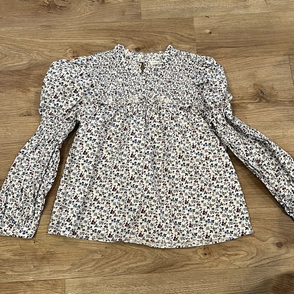 English Factory Floral Blouse